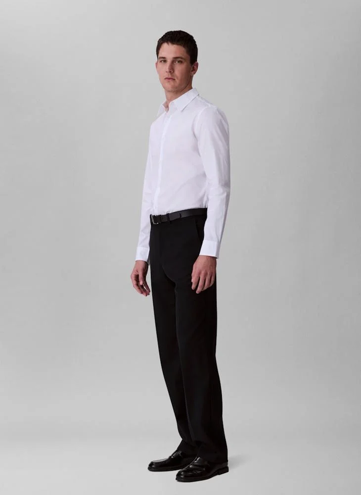 CALVIN KLEIN Casual Long Sleeve Slim Fit Shirt