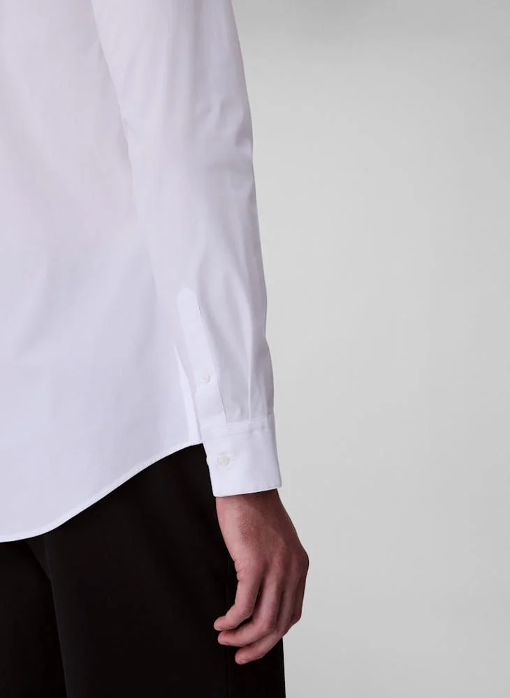 CALVIN KLEIN Casual Long Sleeve Slim Fit Shirt