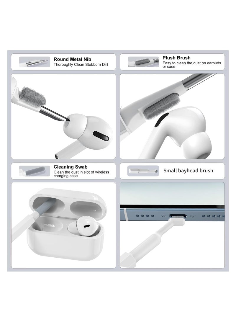 20-in-1 Cleaner Kit for Laptop Screen Keyboard iPhone Airpods Multi Tool Electronic Cleaning Kit with Blower and screens Cleaners Spray Portable Storage Design - Image 4