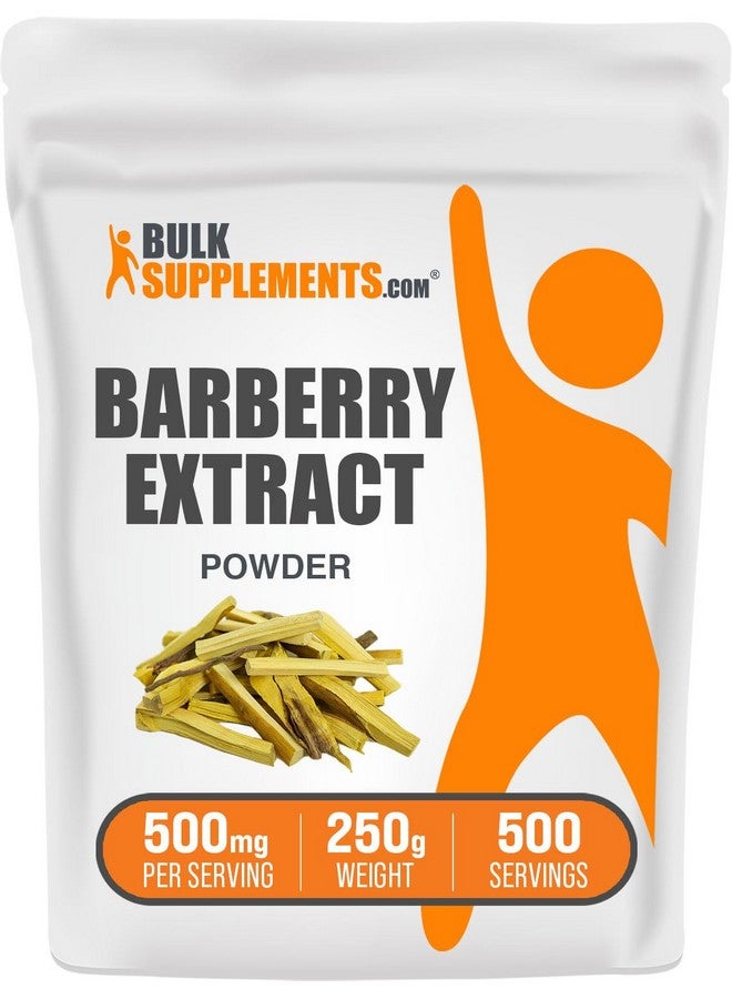 BulkSupplements.com Barberry Extract Powder - Barberry Supplements, Barberry Powder - Herbal Supplement, Gluten Free, 500mg per Serving, 250g (8.8 oz) (Pack of 1) - Image 1