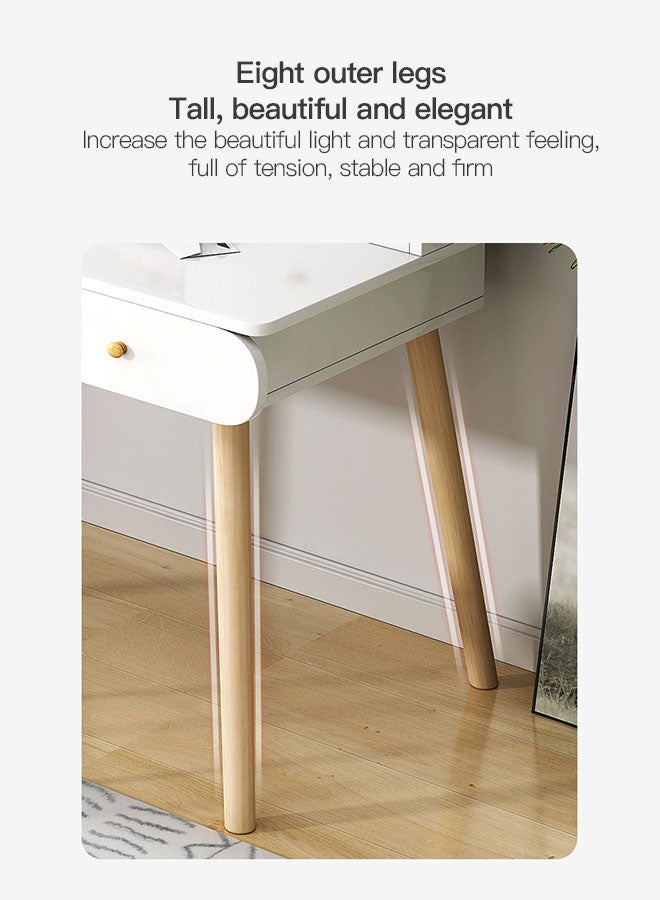 شاربدو طاولة تزيين حديثة وبسيطة مع درج 100*40*121 سم - Image 4