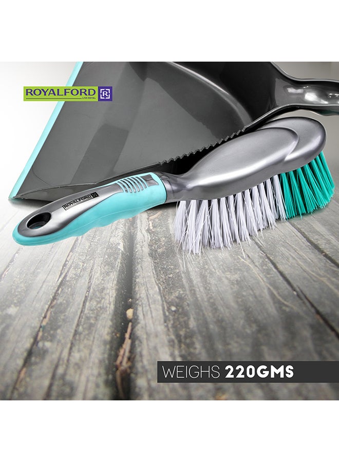 Royalford Dust Pan & Brush Premium Quality Cleaning Accessories Elegant Design Gripped Handle Convenient To Use 36X23X11Cm Multicolor Assorted Color - Image 5