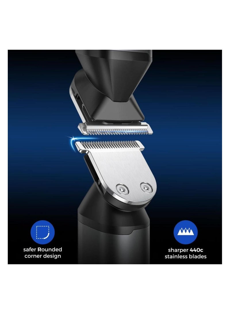GLAKER 6 in 1 Complete Grooming Trimmer Kit CC5136 - Image 3