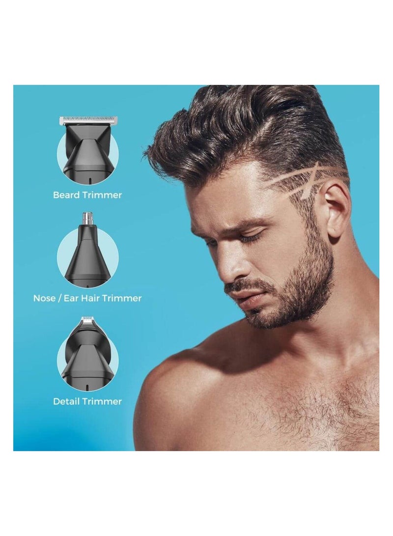 GLAKER 6 in 1 Complete Grooming Trimmer Kit CC5136 - Image 4