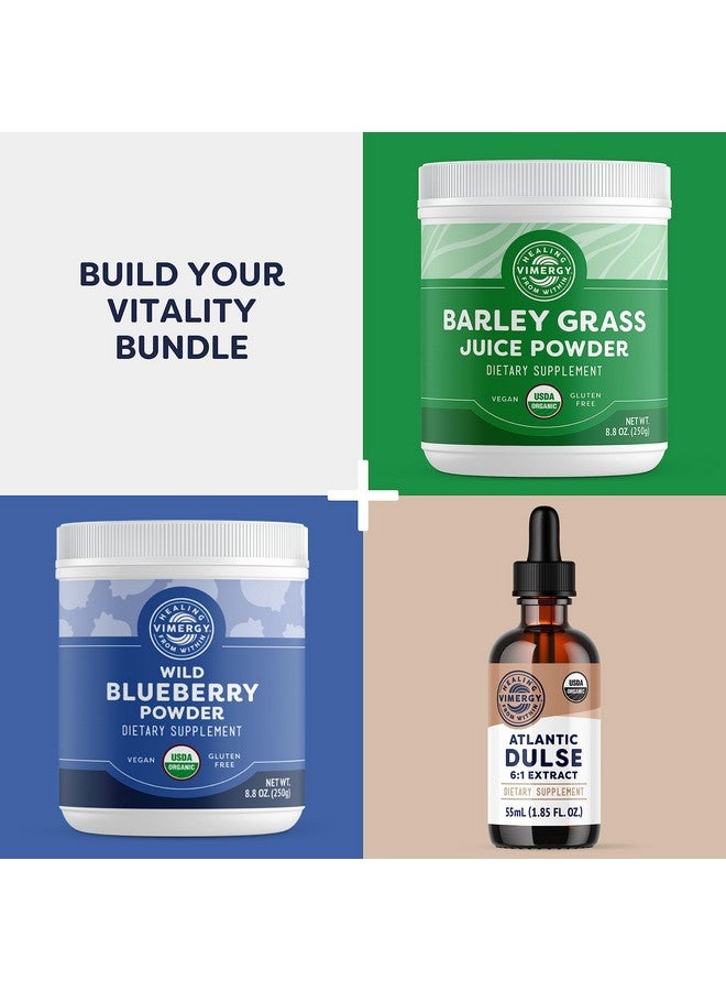 Vimergy Spirulina Powder - Concentrated Plant Protein Supports Immune Health & Cardiovascular Function - Vegan, Kosher, Gluten-Free - 250g - Image 5