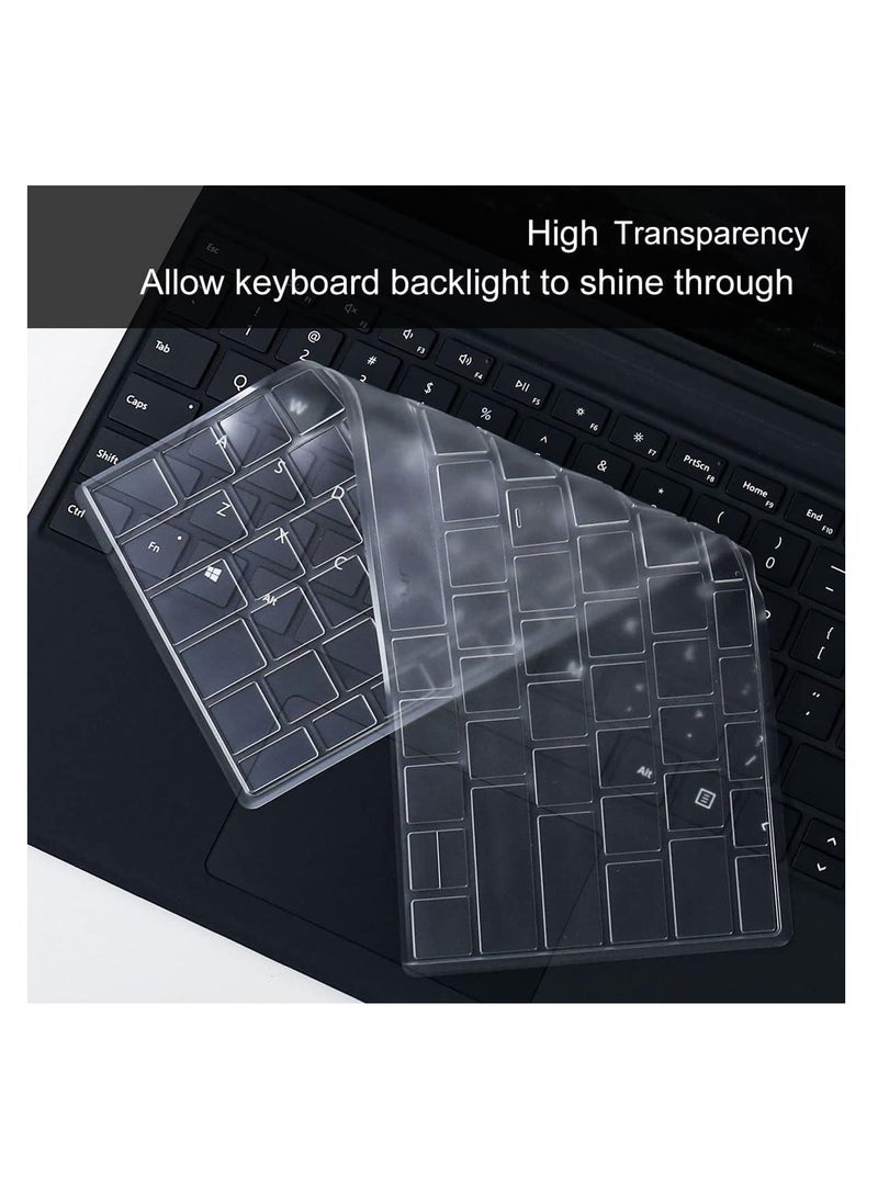 Ultra Thin Clear TPU Keyboard Cover for Microsoft Surface Pro 11/10/9/8 13 inch Touchscreen 2024 2023 2022 2021 u0026 Surface Pro X 13 2020 2019 Protector Accessories-TPU - Image 5