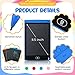 Epakh 16 PCS LCD Writing Tablet for Kids 85 Inch Reusable Writing Board Drawing Doodle Pad Gift for Girl Boy Toddlers Back to School Birthday Party FavorsBlue Green Pink Red - Image 4