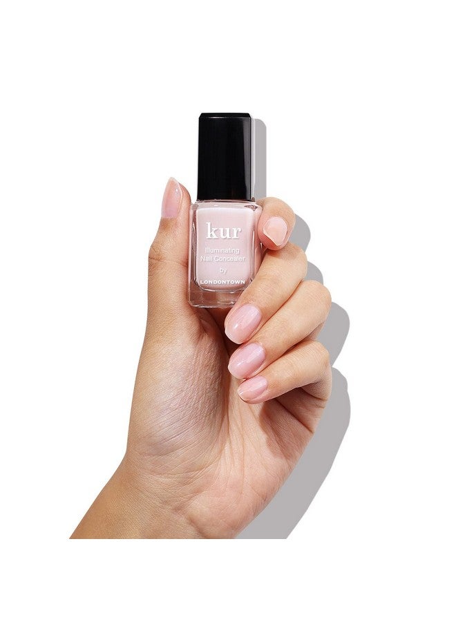 LONDONTOWN Kur Pink Conceal & Go Duo Set, Includes Pink Nail Illuminating Concealer & Gel Genius Top Coat - Image 3