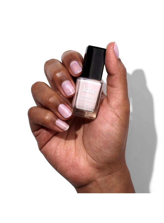 LONDONTOWN Kur Pink Conceal & Go Duo Set, Includes Pink Nail Illuminating Concealer & Gel Genius Top Coat - Image 4