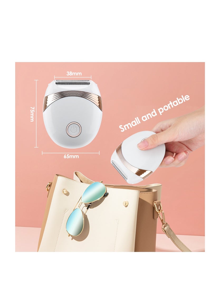 USB Rechargable Female Epilator Women Shaver Hair Removal Electric Lady Shaving Trimmer Bikini Depilatory Legs Body depilador - Image 5