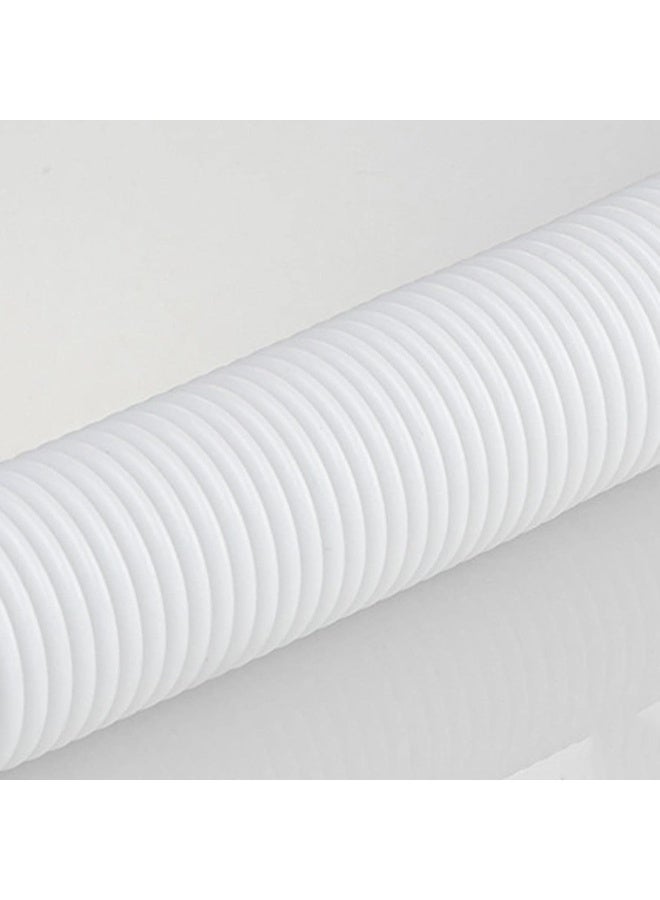 Biella 90 Degrees Expandable And Flexible Trap Telescopic Pvc Bathtub Shower Room Barrel Down Drain Pipe - White  - Image 4