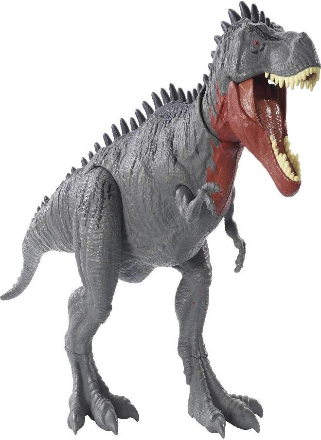 Jurassic World Toys - Jurassic World Massive Biters Tarbosaurus Larger-Species Dinosaur Action Figure, Tail-Activated Strike & Chomping Action - Image 1