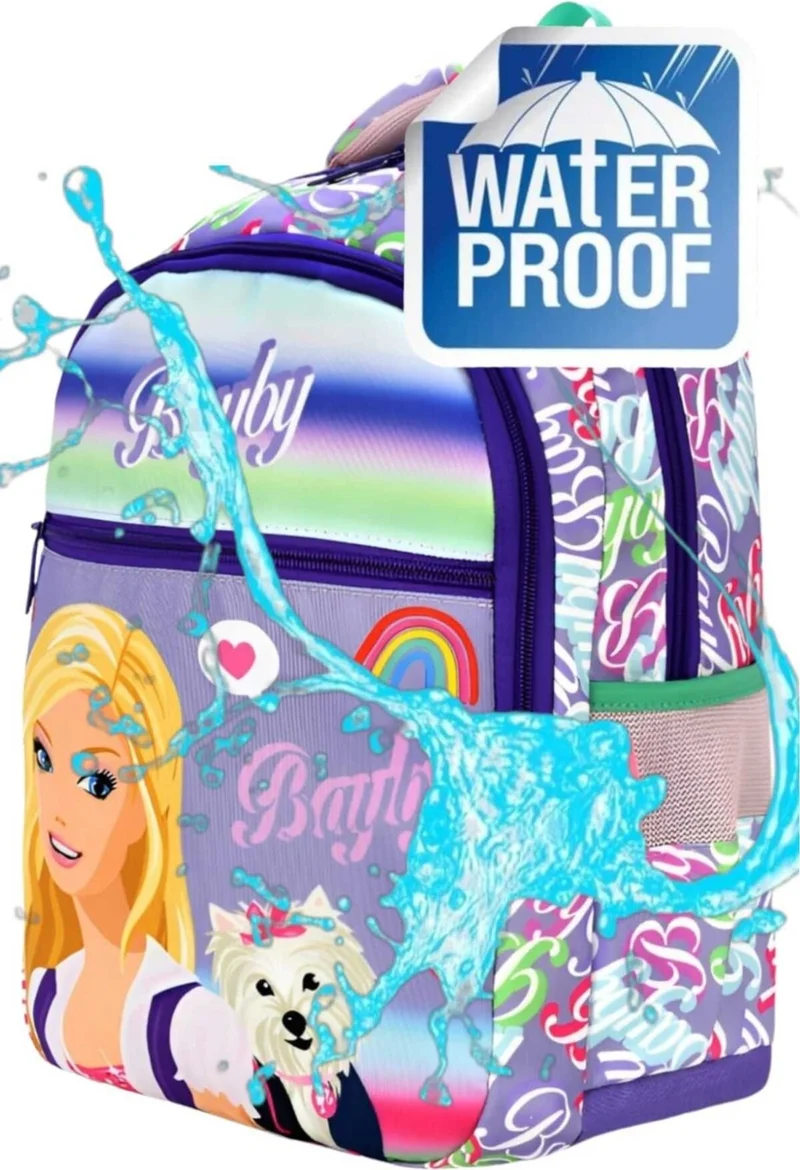 تيزجيلسين Waterproof Lunch Bag Orthopedic 3 Compartment Primary School Bag Middle School Bag School Bag