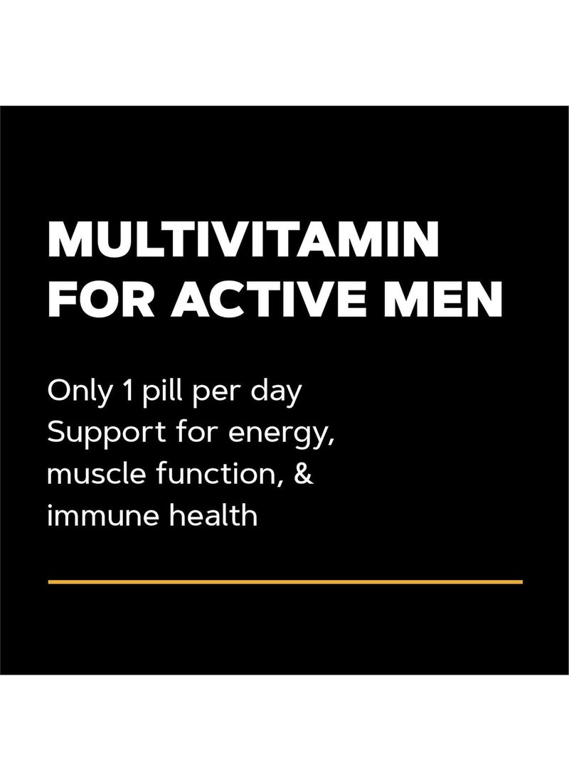 GNC - Mega Men Essentials Sport One Daily Multi 60 Caplets - Image 1