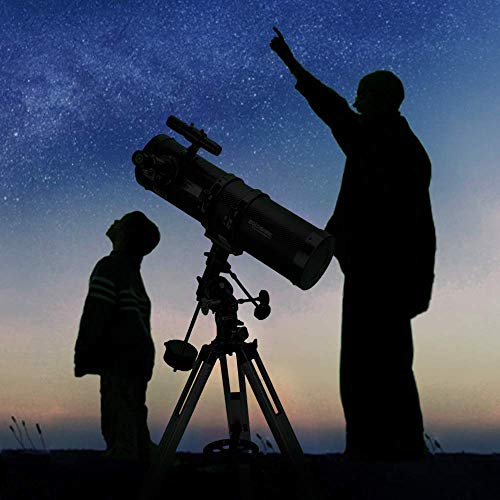 SOLOMARK Telescope 130EQ Newtonian Reflector Telescopes for Adults, Professional Telescopes for Adults Astronomy, Comes with 1.5X Barlow Lens Smartphone Adapter & 13% T Moon Filter - Image 5
