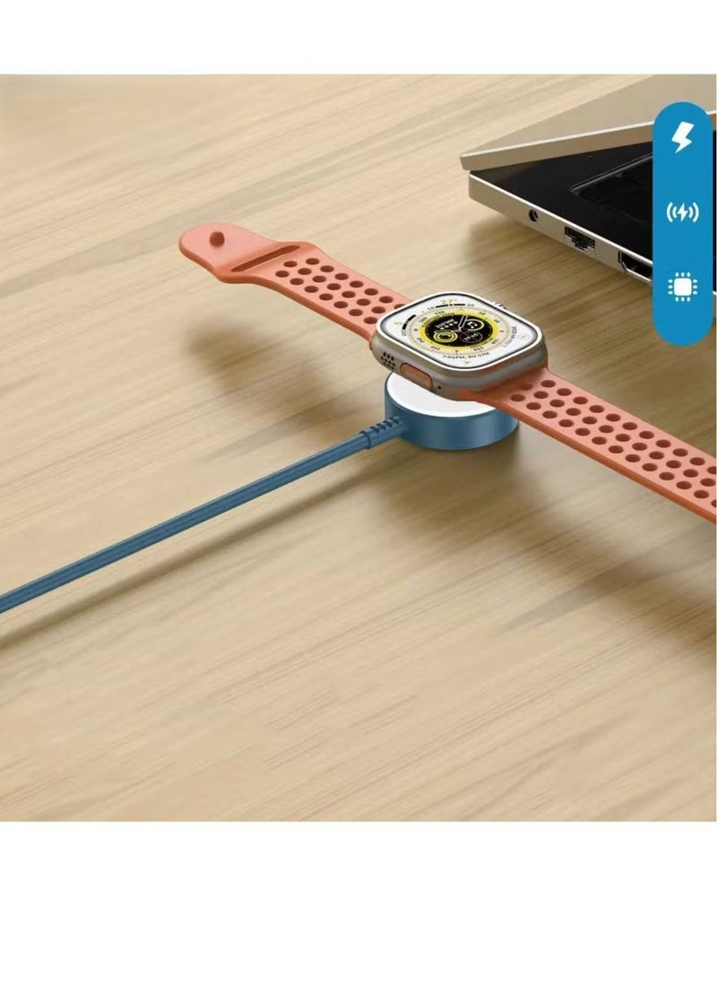 JAJEEK "GD-UC608 2-in-1 Wireless Fast Charging Cable for Apple Watch Series – PD & USB" - Image 3