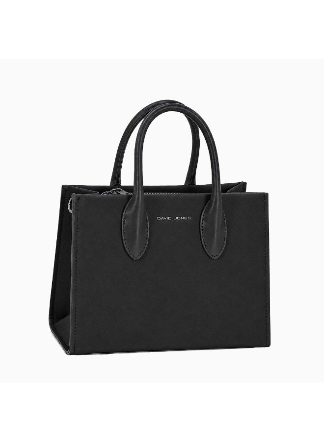ديفيد جونز حقیبة Maxine Tote من دیفید جونز – حقيبة تسوّق جلد فرنسي – حقيبة يومية بتصميم مينيمال – حقيبة يد نسائية بتصميم كلاسيكي - Image 3