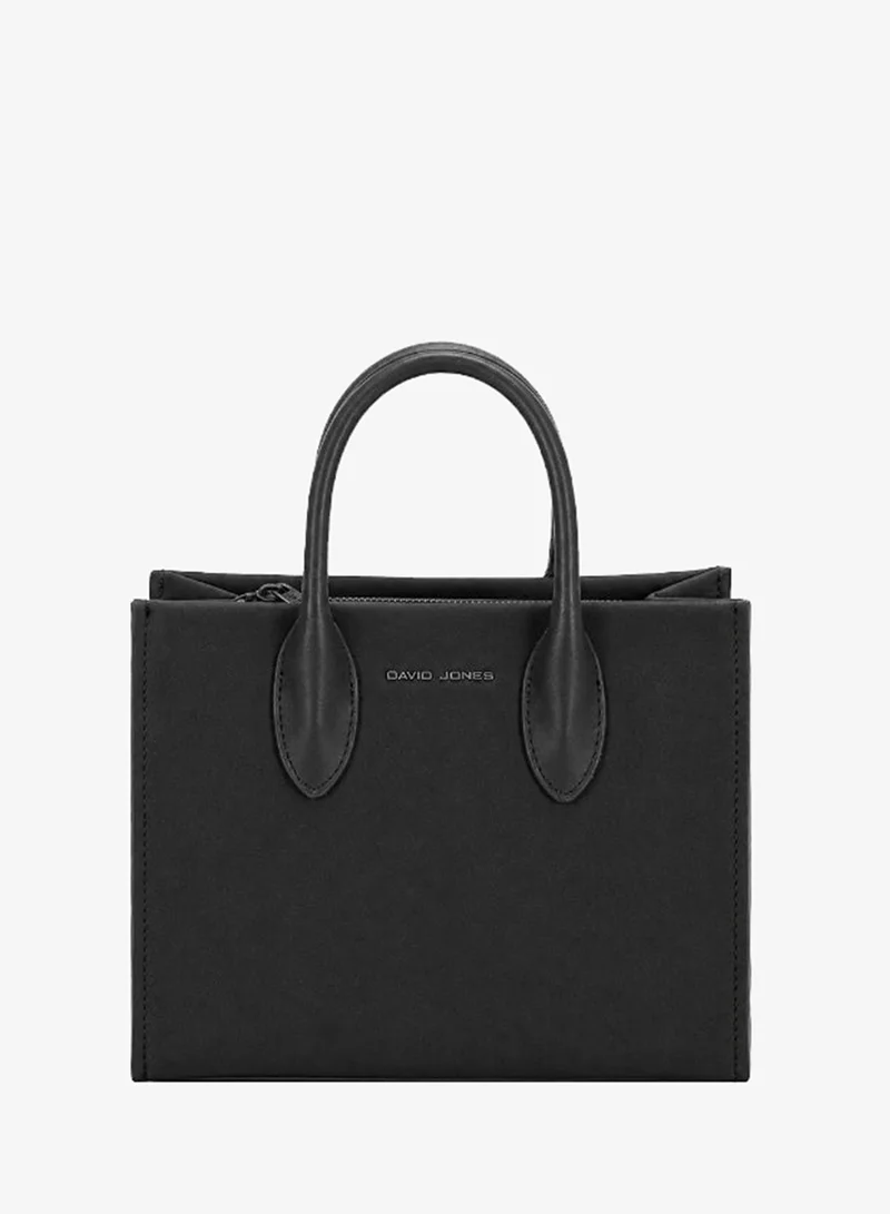 Maxine Tote bag by David Jones-French Leather shopper bag- Every Day Minimal leather bag- Classic designed women handbag