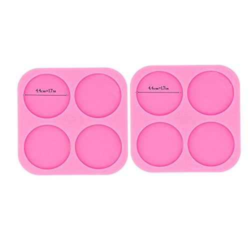AMZTOART Super Glossy Resin Mold Phone Grip Epoxy Molds, Silicone Molds for Badge Reel DIY Telephone Stands Design (YMDY0533+DY0533) - Image 2