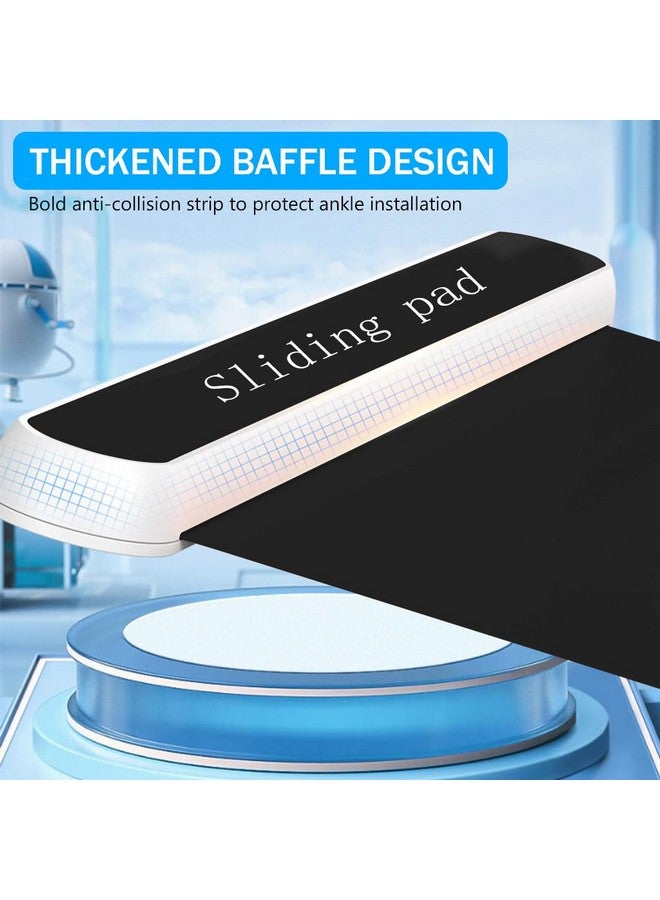 Proberos حصيرة بروبرس® للانزلاق لحرق الدهون بالكامل، لوح انزلاق مع PVC مضاد للانزلاق، أحذية انزلاق احترافية وحقيبة تخزين، حصيرة تمرين داخلية مدمجة للياقة البدنية في المنزل، 200*50 سم - Image 3