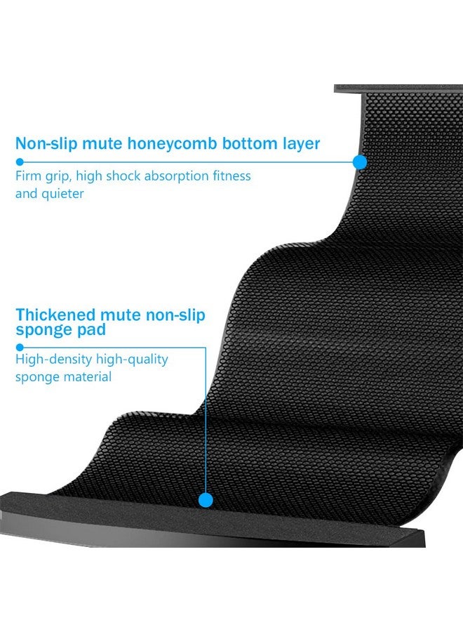 Proberos حصيرة بروبرس® للانزلاق لحرق الدهون بالكامل، لوح انزلاق مع PVC مضاد للانزلاق، أحذية انزلاق احترافية وحقيبة تخزين، حصيرة تمرين داخلية مدمجة للياقة البدنية في المنزل، 200*50 سم - Image 4