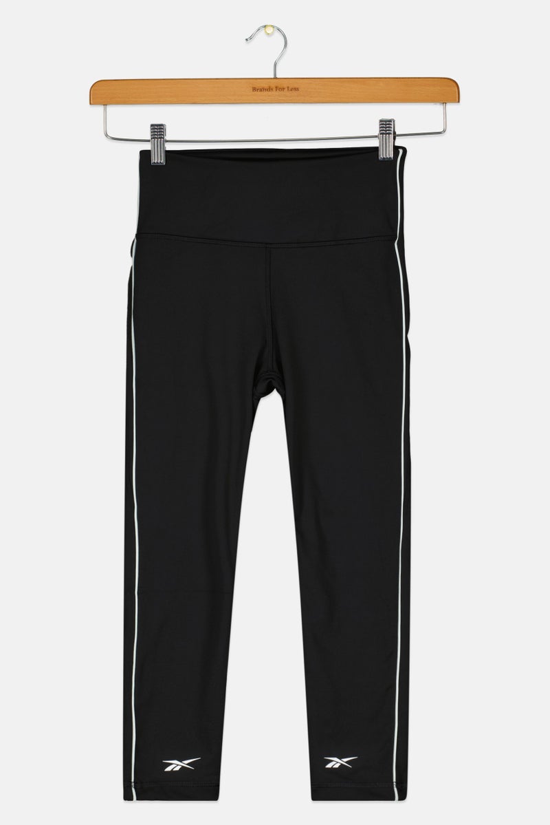 Reebok ليغينغز تدريب رياضية للنساء، سوداء - Image 3
