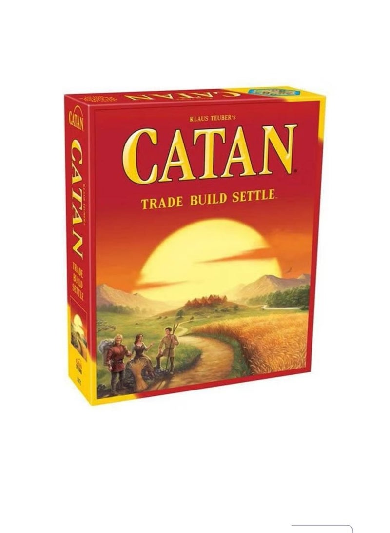 Catan Strategy Board Game – Fun Family Game of Trading and Resource Gathering (3–4 Players) - Image 1
