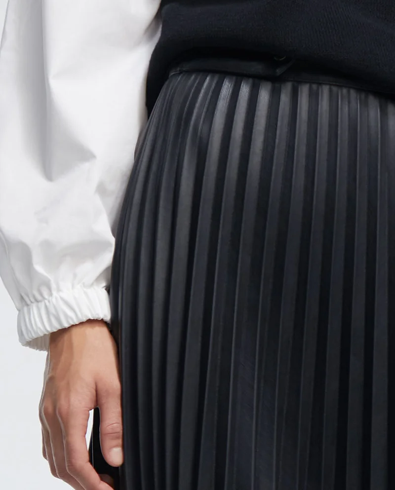 Lola Casademunt Faux leather skirt