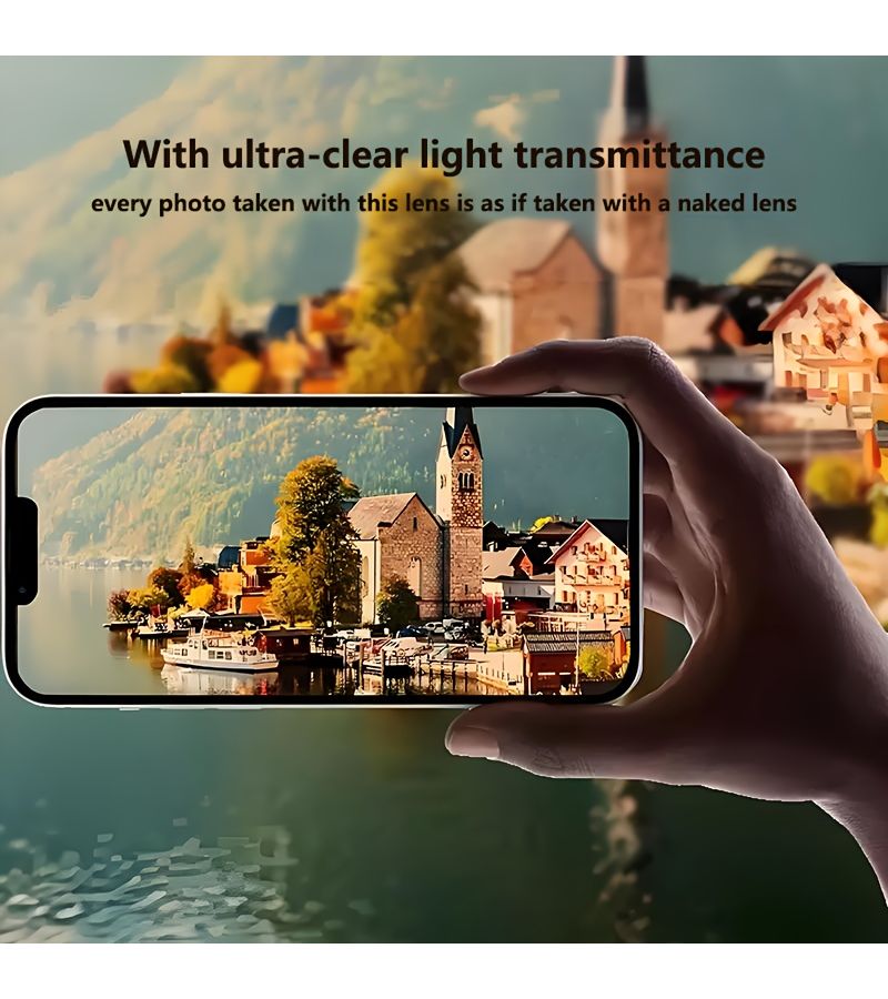 CD Pattern Lens Protector Compatible With Iphone 17 Air 9H Tempered Glass Camera Screen Protector Gray Retains Original Lens Design And Shatterproof Accessory Suitable For Phone Cases Phone Decoration And Phone Protection - Image 5