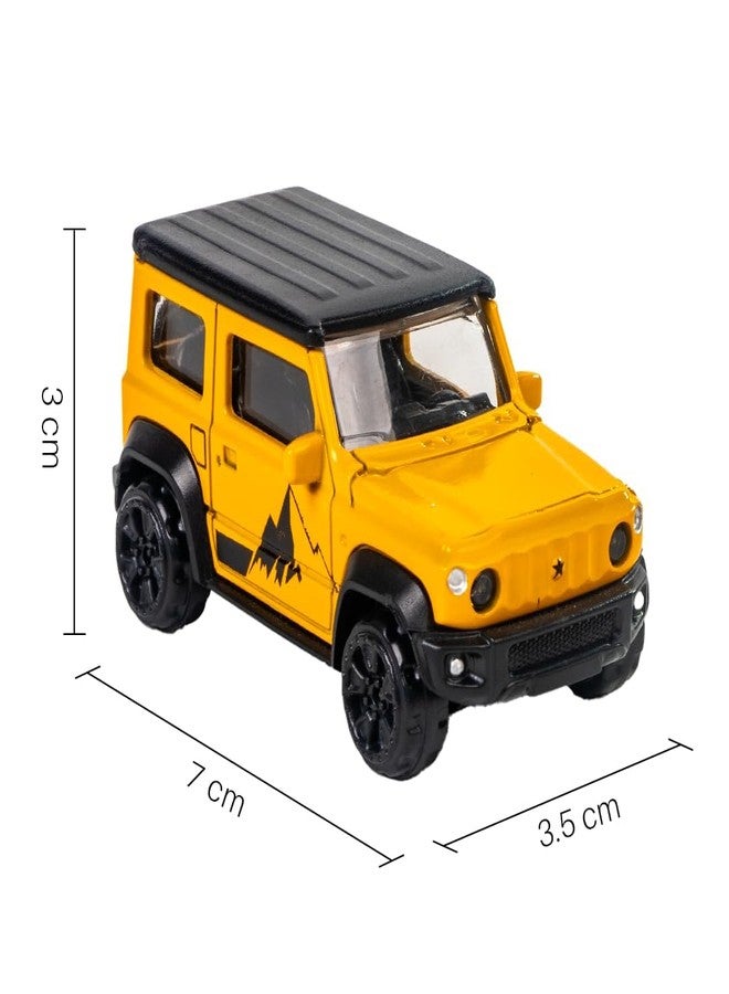 Space Enterprises Mini Thar Jeep Set of 1 Multicolor Die Cast Model Toy Car Jeep Vehicle Racing Cars for Kids (Colour As Per Stock) - Image 2