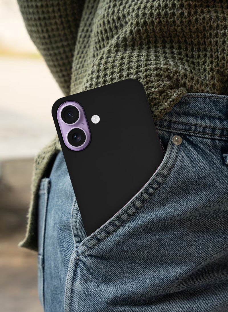 KZDOO غطاء جلد هوائي لجهاز آبل آيفون 17 - غطاء خلفي متين - غطاء رقيق Durable - غطاء حماية من السقوط - أسود - Image 5