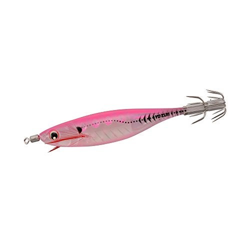 Yo-Zuri Squid Ultra Bait Aurora Sinking Jig, Luminous Pink, 3-3/4-Inch - Image 1