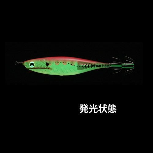 Yo-Zuri Squid Ultra Bait Aurora Sinking Jig, Luminous Pink, 3-3/4-Inch - Image 2