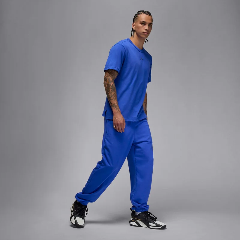 Jordan Blue Men's Dri-FIT Sport Crossover Basketball Pants for Men | Best Price UAE