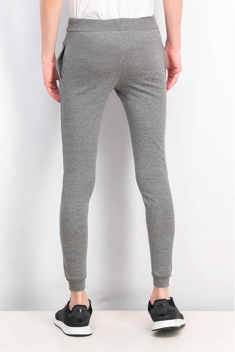 Sergio Tacchini Men Cuff Iconic Jogger Pants, Grey - Image 3
