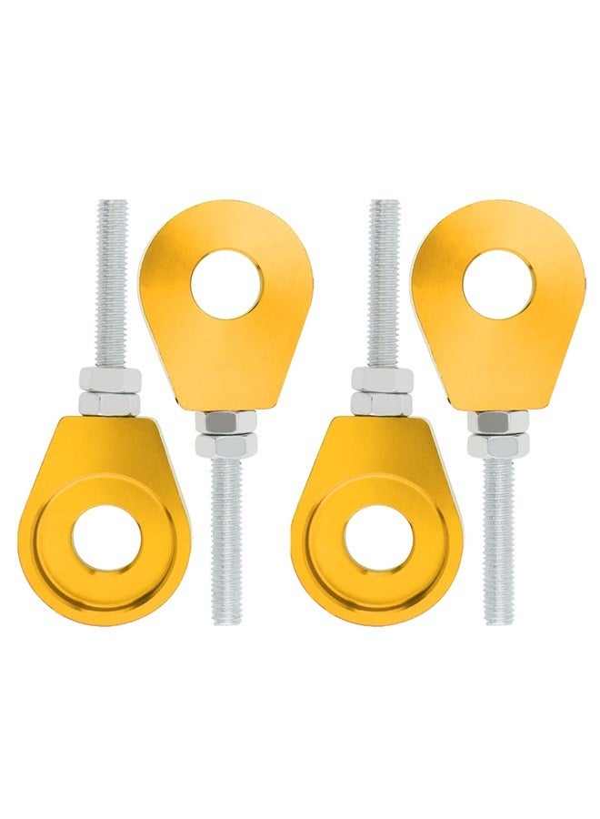 2pcs 12mm Chain Tensioner Adjusters, Rear Wheel Axle Block Chain Adjustment Tool Fit for  50 70 Bike Scooter - Image 4