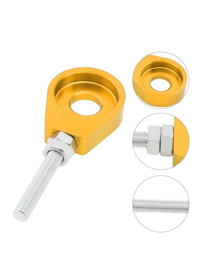 2pcs 12mm Chain Tensioner Adjusters, Rear Wheel Axle Block Chain Adjustment Tool Fit for  50 70 Bike Scooter - Image 5