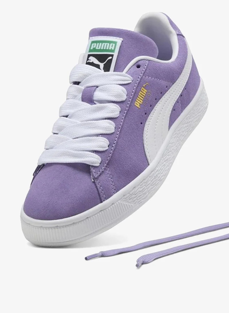 Puma Lavender Alert-PUMA White Suede Classic Sneakers Unisex for Men | Best Price UAE