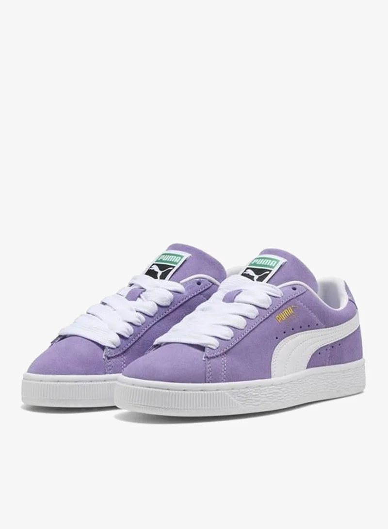 Puma Lavender Alert-PUMA White Suede Classic Sneakers Unisex for Men | Best Price UAE