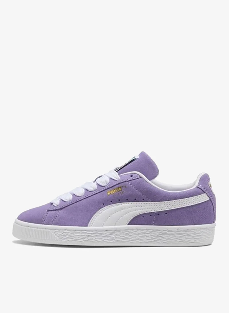 Puma Lavender Alert-PUMA White Suede Classic Sneakers Unisex for Men | Best Price UAE