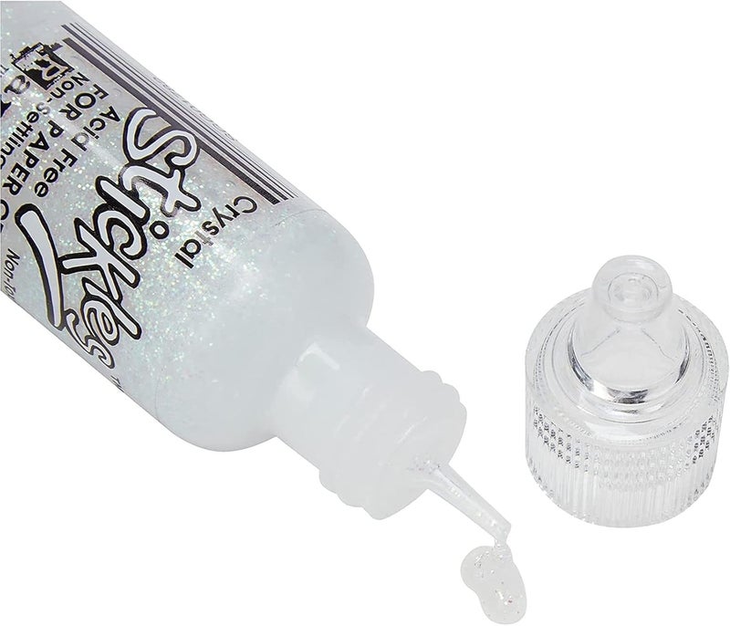 Ranger Stickles Glitter Glue 0.5oz - Crystal - Image 2