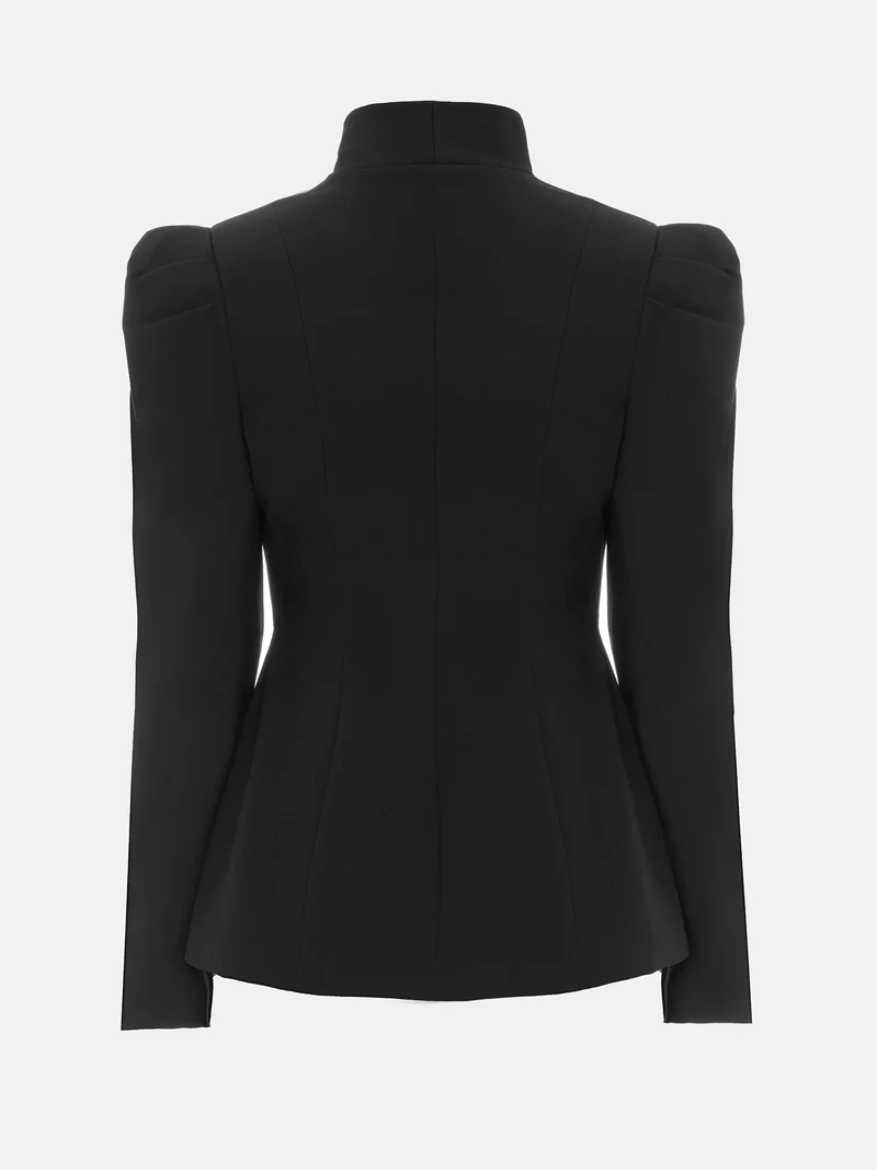 Lichi  Flared blazer with voluminous sleeves for Women | Best Price UAE