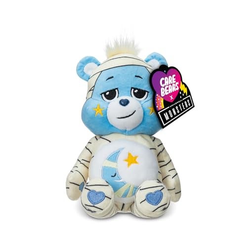 Basic Fun Care Bears Universal Monsters 9" Fun Size Plush - Bedtime Bear as The Mummy - Soft, Huggable Plushie, Stuffed Animal for Girls and Boys, Ages 4+ - Image 1