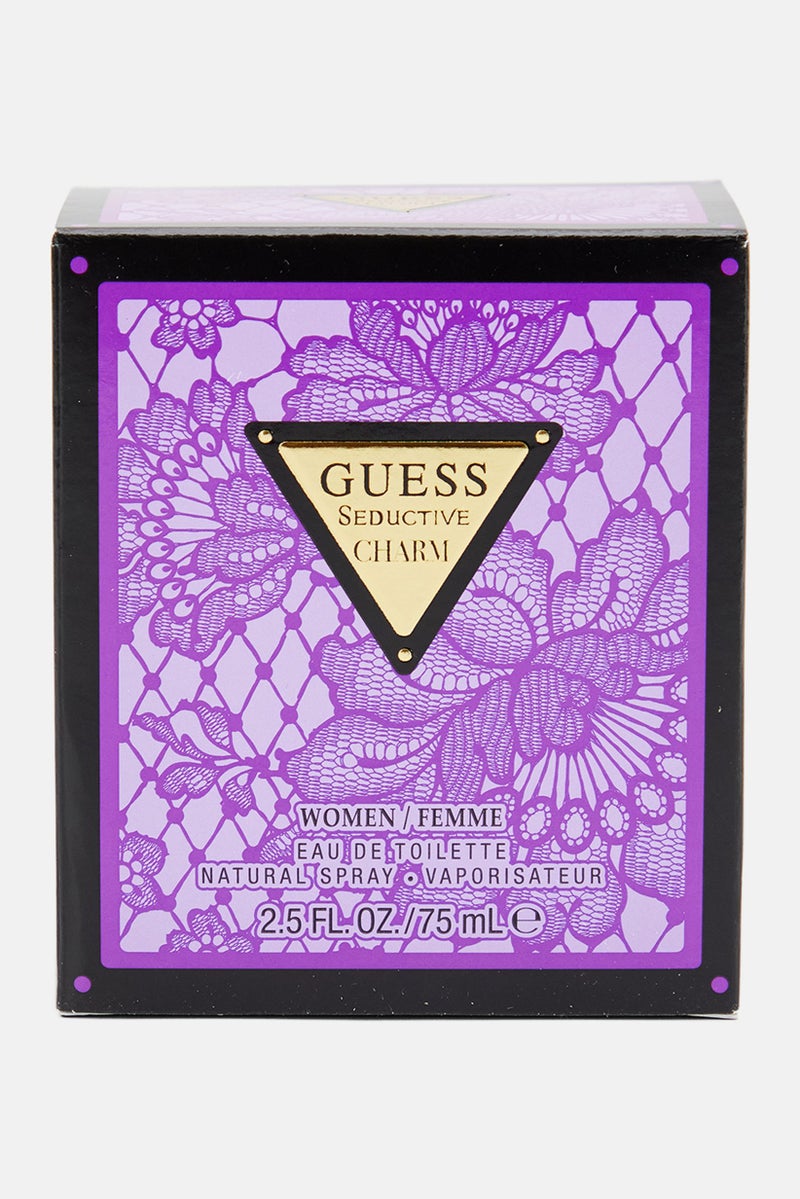 GUESS Women PETGUES75SC Seductive Charm EDT Natural Spray 75ml - Image 2