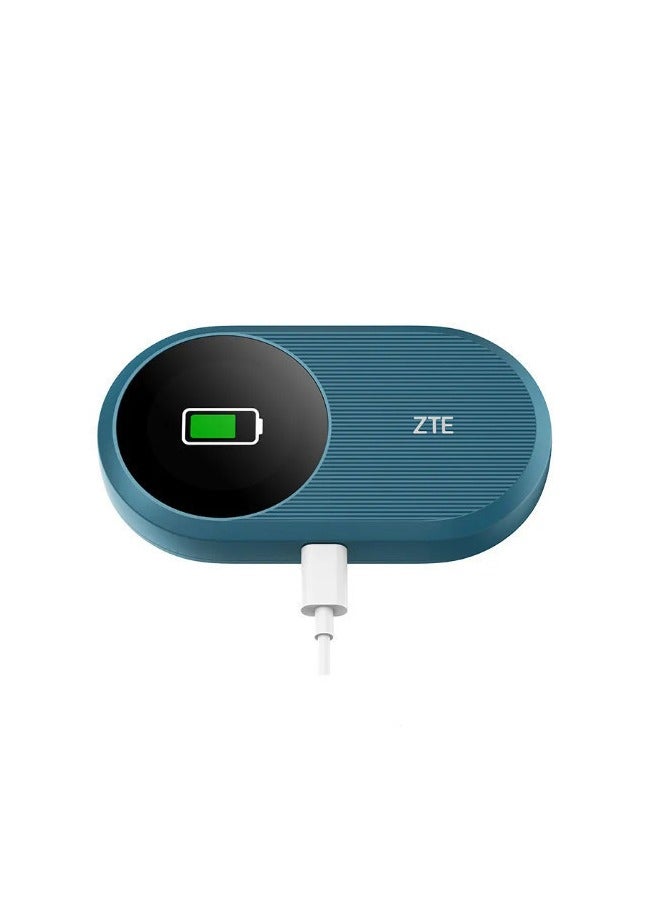 ZTE U10S Pro 4G WiFi 6 - Pocket Mobile Wi-Fi Router with 3000mAh Battery | Blue - Image 4