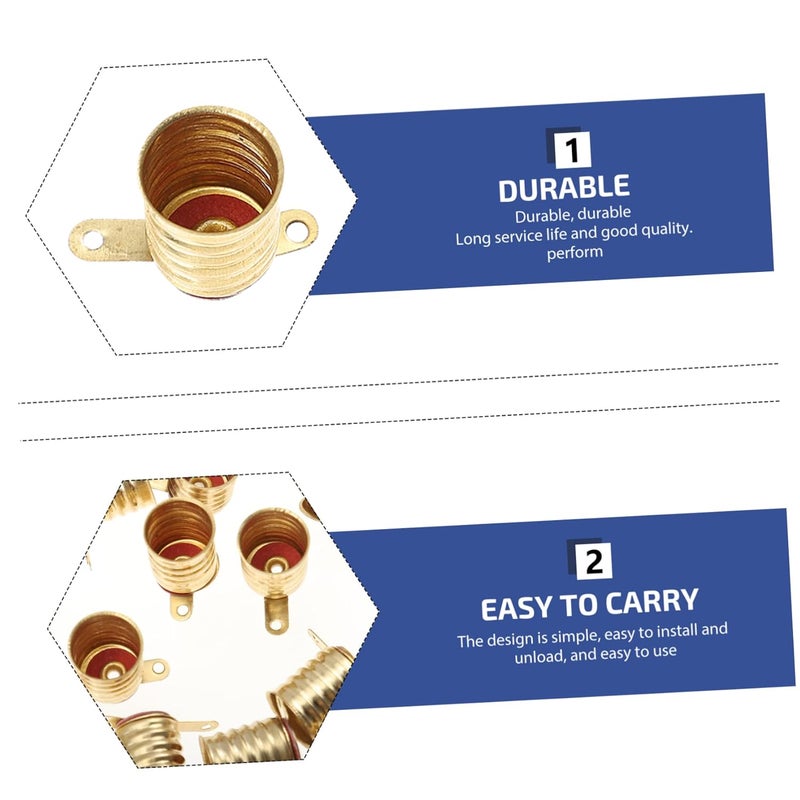 Mikikit مجموعة أدوات تجارب العلوم DIY 25 قطعة قاعدة حامل مصباح E10 مصغرة - Image 4