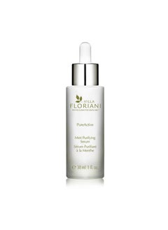 VILLA FLORIANI Mint Purifying Serum | Rebalances And Re-Texturizes Blemish-Prone Skin | Mint Skincare | Blemish Serum | Natural Skincare, 1 fl. oz.  - Image 1
