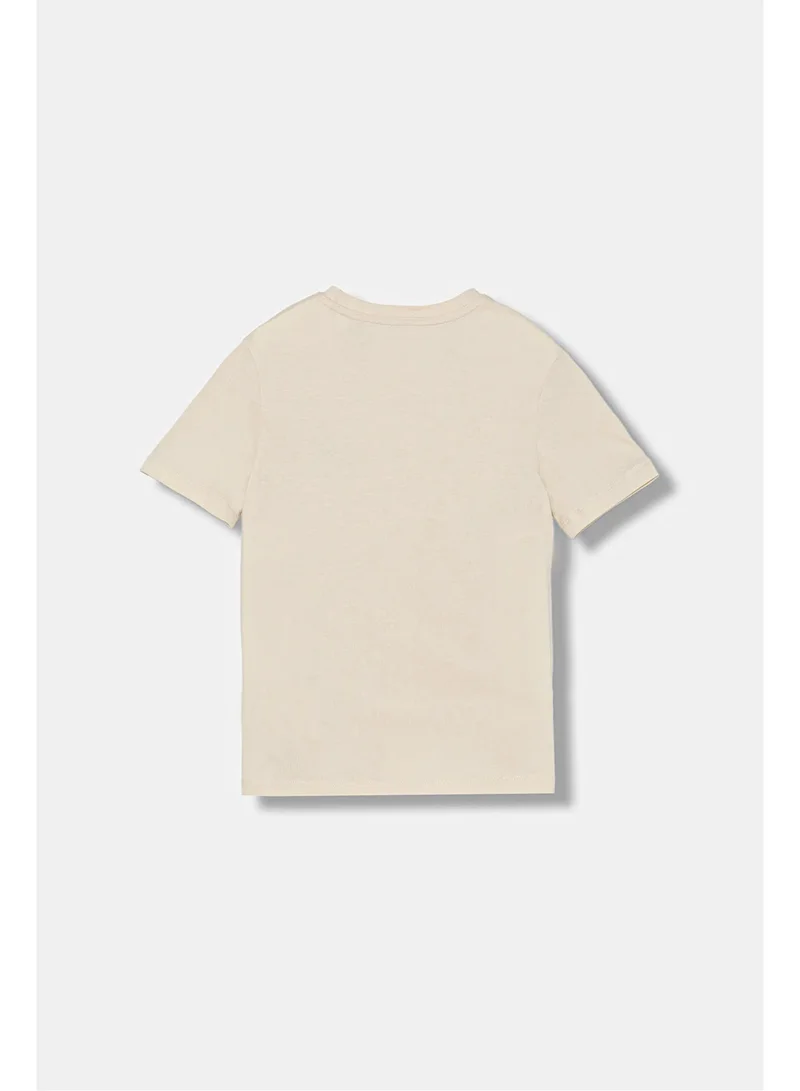 Calvin Klein Jeans PGB-Grey Kids Logo Crew Neck T-Shirt for Men | Best Price UAE