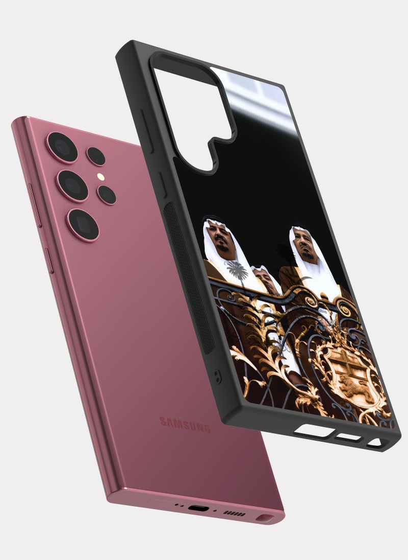 PXLAAT Samsung Galaxy S22 Ultra case cover King Khaled and Prince Sultan - Image 2