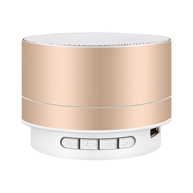 Mini BT Speaker With 7-Color Lights Small Wireless Speaker Portable USB Rechargeable Speaker for Travel Outdoors Home Office - Image 1